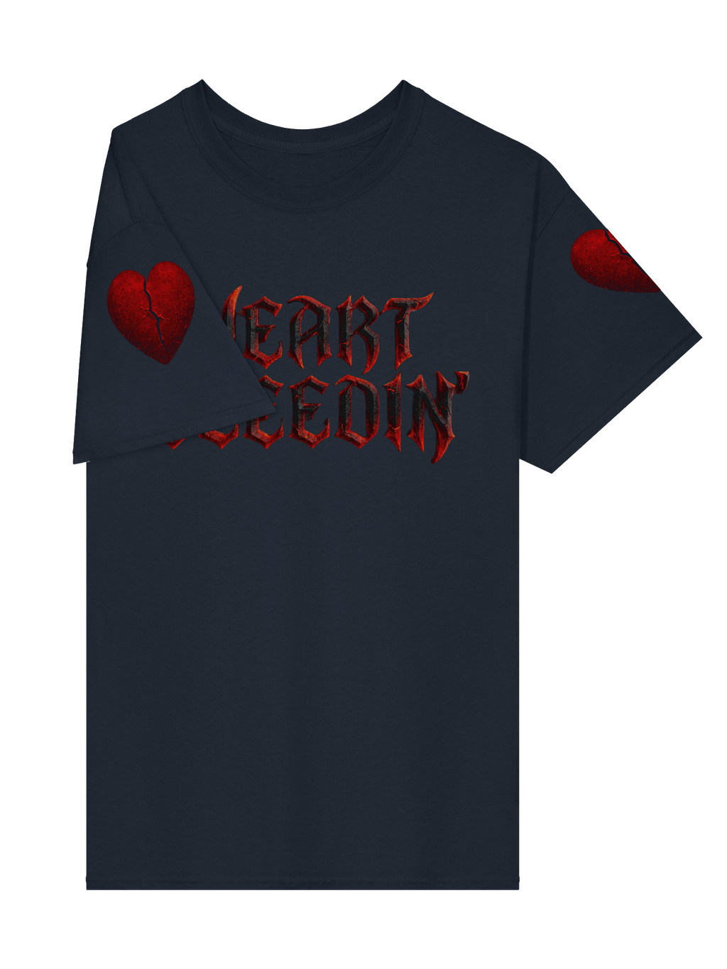 Siloh Ray Heavyweight Heart Bleedin’ T-Shirt — Edition II